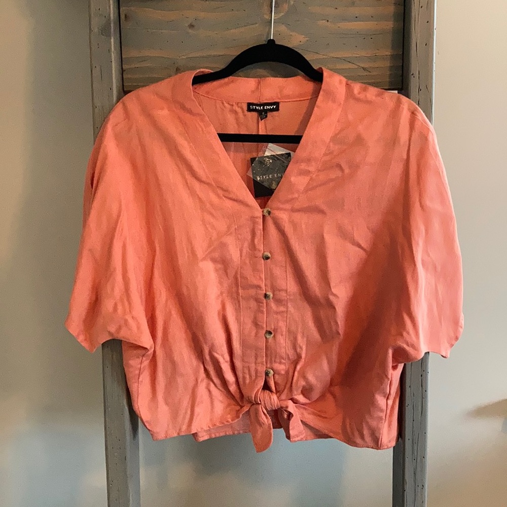 Boyfriend Crop Top